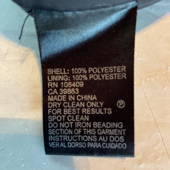 NWOT Tahari Arthur S. Levine Black Jacket W/ Pearl Collar & Cuff Details Size 4 - Picture 7 of 10